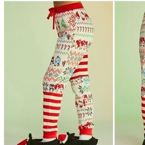Hello kitty x Forever 21 holiday thermal pants size Medium